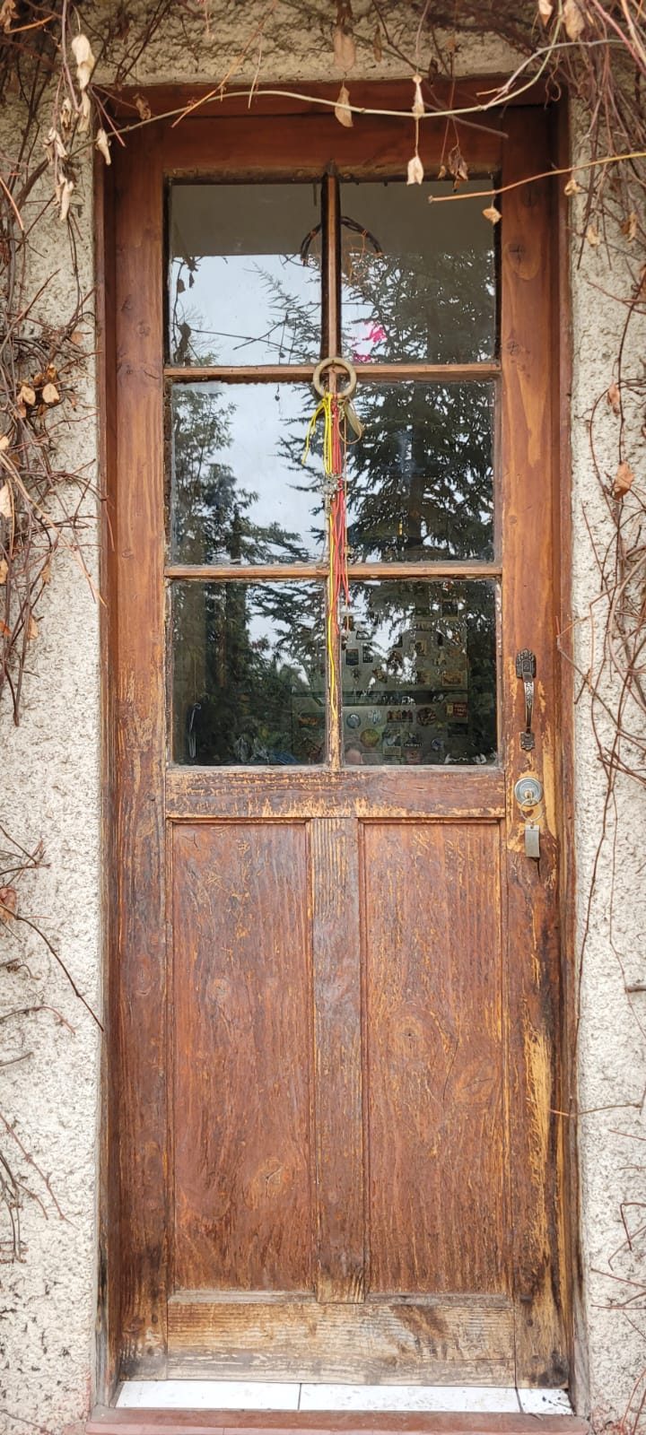 Puerta de acceso antes del cambio